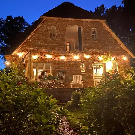 Apartment Reetdachhaus Warft Simmerdeis - Maisonettewohnung *
