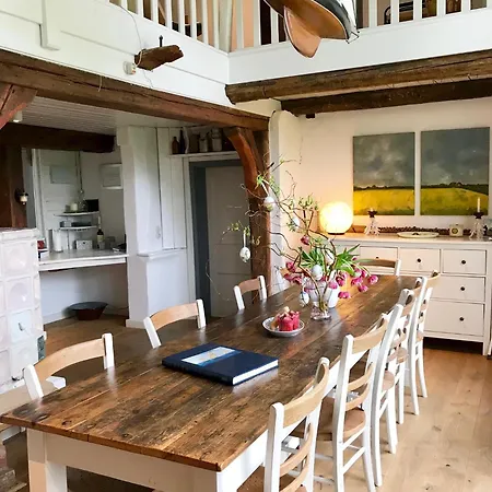 Reetdachhaus Warft Simmerdeis - Maisonettewohnung