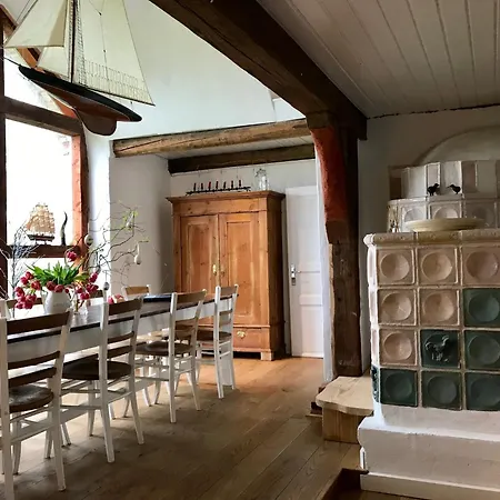 Apartment Reetdachhaus Warft Simmerdeis - Maisonettewohnung *
