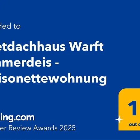 Apartment Reetdachhaus Warft Simmerdeis - Maisonettewohnung
